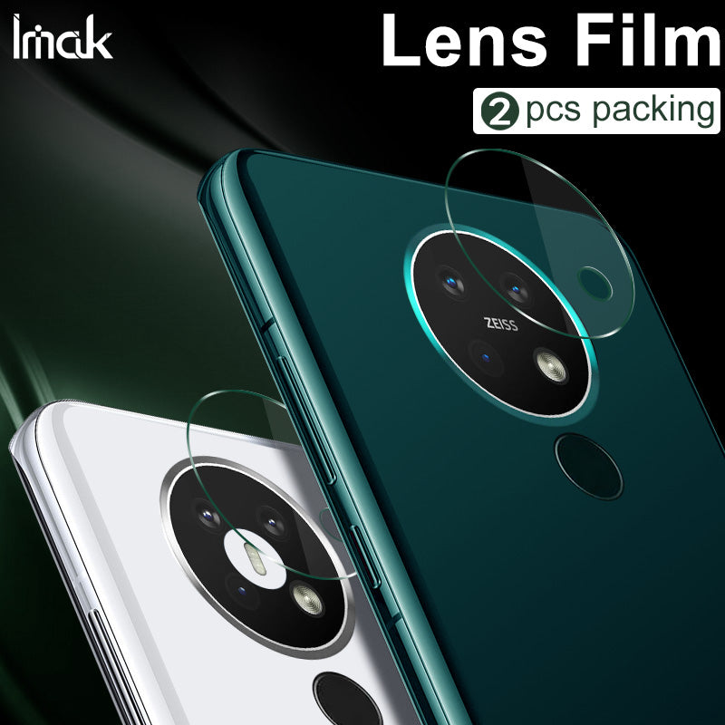 IMAK 2Pcs Pack High Definition Glas kameralinsebeskytter til Nokia 7.2 Nokia 6.2 IMAK 2Pcs Pack High Definition Glas kameralinsebeskytter til Nokia 7.2 Nokia 6.2